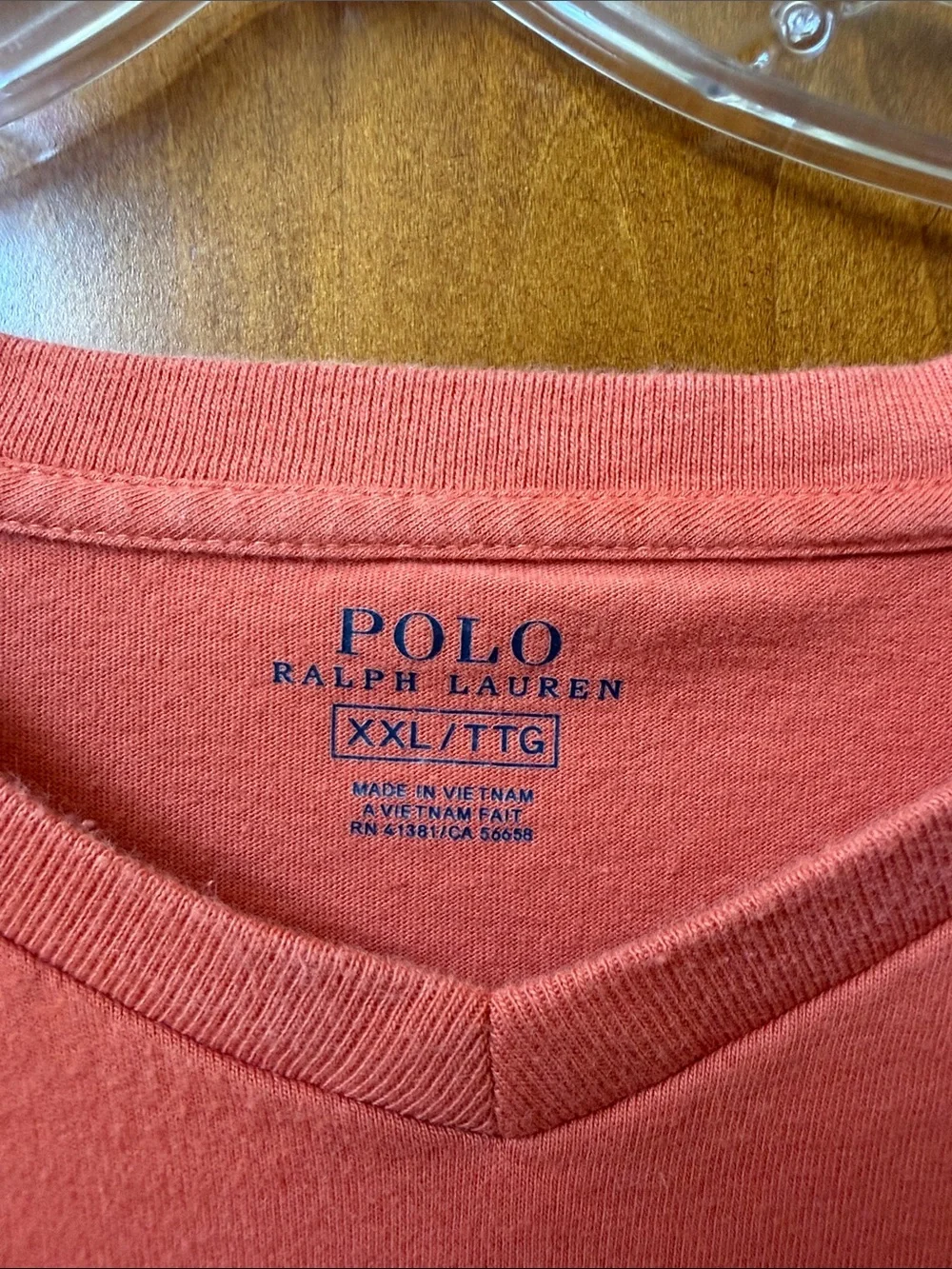 Burnt Orange Men’s Polo Ralph Lauren T-Shirt